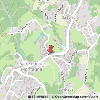 Mappa Contrada C? Schena,  10, 37010 San Zeno di Montagna, Verona (Veneto)
