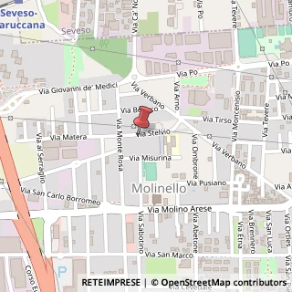 Mappa Via Stelvio, 8, 20811 Cesano Maderno, Monza e Brianza (Lombardia)