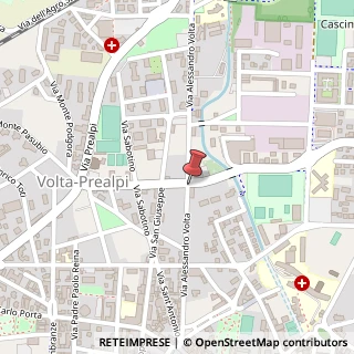 Mappa Via Alessandro Volta, 37, 21047 Saronno, Varese (Lombardia)