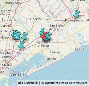 Mappa Via Verino Zanutto, 30027 San Donà di Piave VE, Italia (14.41417)