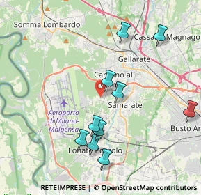 Mappa Via Fermi Enrico, 21017 Samarate VA, Italia (4.77417)