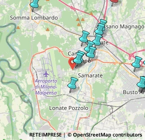 Mappa Via Fermi Enrico, 21017 Samarate VA, Italia (4.92412)