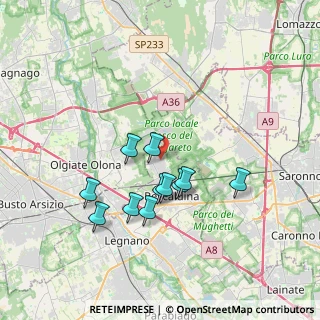 Mappa Rescalda, 20027 Rescaldina MI, Italia (3.10182)
