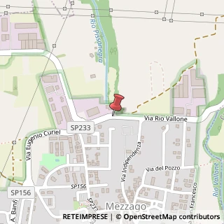 Mappa Via Rio Vallone, 9, 20883 Mezzago, Monza e Brianza (Lombardia)