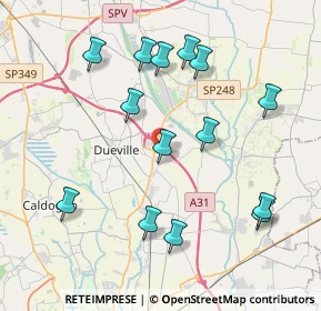 Mappa Via Astico Antico, 36031 Dueville VI, Italia (4.125)