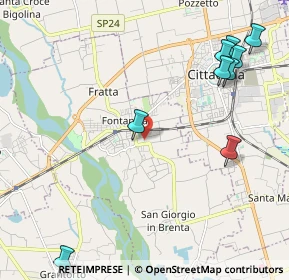 Mappa Stradella dei Gelsi, 35014 Fontaniva PD, Italia (3.27846)
