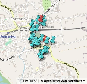 Mappa Stradella dei Gelsi, 35014 Fontaniva PD, Italia (0.3)