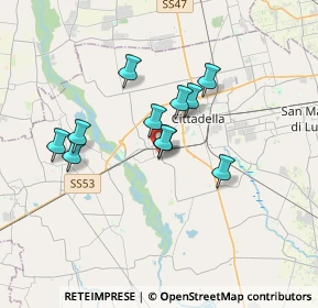 Mappa Stradella dei Gelsi, 35014 Fontaniva PD, Italia (2.69091)