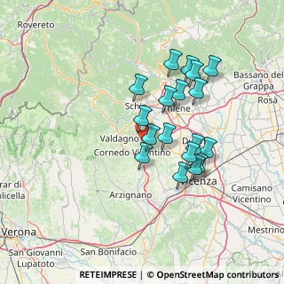 Mappa Via Pl, 36030 Monte di malo VI, Italia (12.21222)