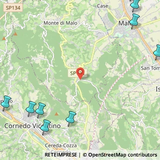 Mappa Via Pl, 36030 Monte di malo VI, Italia (4.03727)
