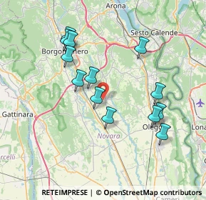 Mappa Via Olmi, 28019 Suno NO, Italia (7.09769)