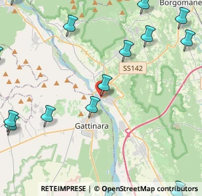 Mappa Via Privata Po, 28078 Romagnano Sesia NO, Italia (6.9465)