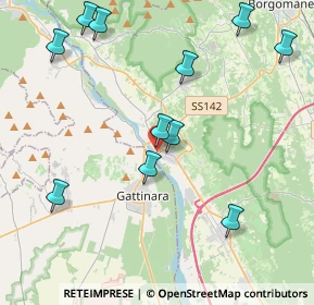 Mappa Via Privata Po, 28078 Romagnano Sesia NO, Italia (4.67364)