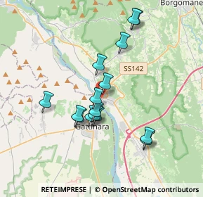 Mappa Via Privata Po, 28078 Romagnano Sesia NO, Italia (3.168)