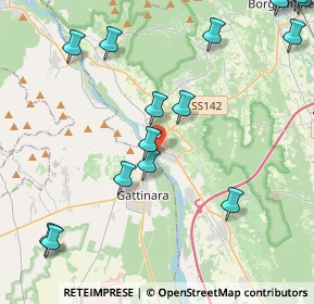 Mappa Via Privata Po, 28078 Romagnano Sesia NO, Italia (6.334)