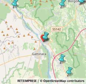 Mappa Via Privata Po, 28078 Romagnano Sesia NO, Italia (7.53643)