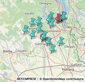 Mappa Via Privata Po, 28078 Romagnano Sesia NO, Italia (11.81833)