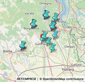 Mappa Via Privata Po, 28078 Romagnano Sesia NO, Italia (11.5625)