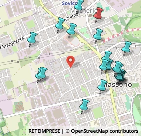 Mappa Via Alberto da Giussano, 20853 Biassono MB, Italia (0.587)