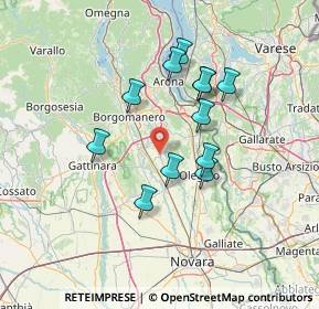 Mappa Vicolo Orti, 28019 Suno NO, Italia (11.84417)