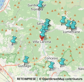 Mappa 25069 Villa Carcina BS, Italia (4.095)