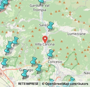 Mappa 25069 Villa Carcina BS, Italia (7.2745)