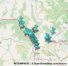 Mappa Località Fey, 11020 Lillianes AO, Italia (10.5625)
