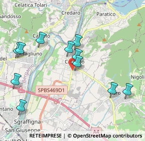 Mappa SP469, 25031 Capriolo BS, Italia (2.12182)