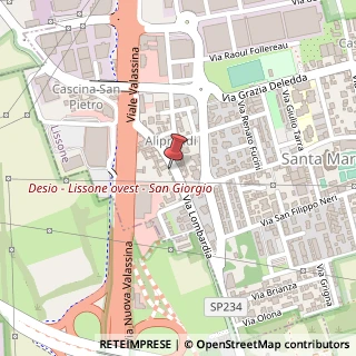 Mappa Via Lombardia, 39, 20851 Lissone, Monza e Brianza (Lombardia)