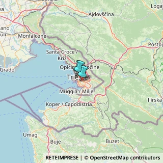 Mappa Via Giorgio Ventura, 34149 Trieste TS, Italia (34.645)