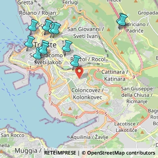 Mappa Via Giorgio Ventura, 34149 Trieste TS, Italia (2.62923)