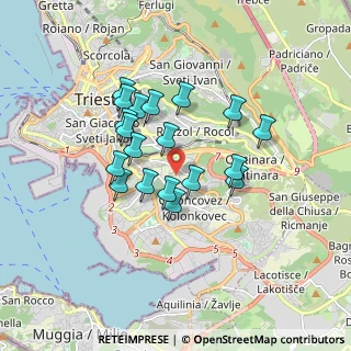 Mappa Via Giorgio Ventura, 34149 Trieste TS, Italia (1.41316)