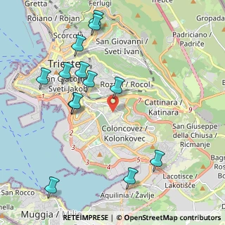 Mappa Via Giorgio Ventura, 34149 Trieste TS, Italia (2.31923)