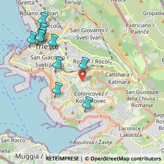 Mappa Via Giorgio Ventura, 34149 Trieste TS, Italia (2.40182)