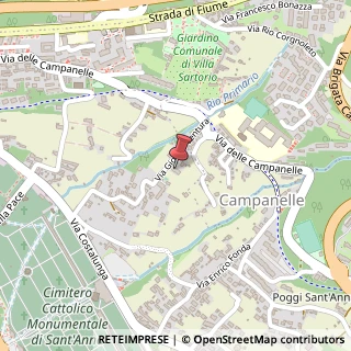 Mappa Via Giorgio Ventura, 31/1, 34149 Trieste, Trieste (Friuli-Venezia Giulia)