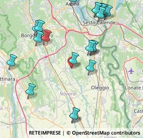 Mappa Via Leonardo Da Vinci, 28019 Suno NO, Italia (9.6085)