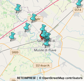 Mappa Via Perugia, 30027 San Donà di Piave VE, Italia (3.54167)