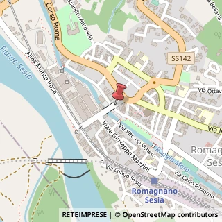 Mappa Corso Giuseppe Garibaldi, 7, 28078 Romagnano Sesia, Novara (Piemonte)