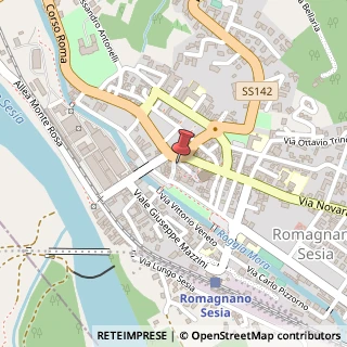 Mappa Via Generale Ragni, 2, 28078 Romagnano Sesia, Novara (Piemonte)