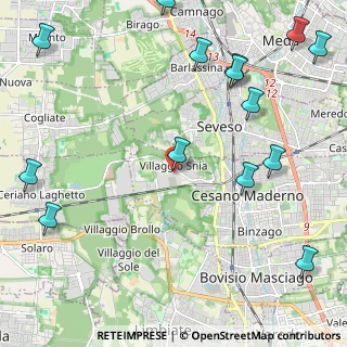 Mappa Via Torino, 20811 Cesano Maderno MB, Italia (3.00286)