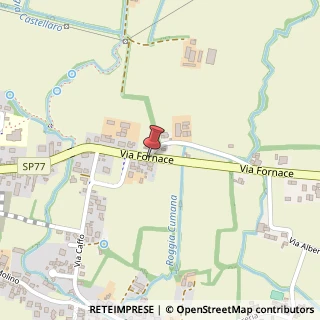 Mappa Via Fornace,  48, 36050 Bressanvido, Vicenza (Veneto)