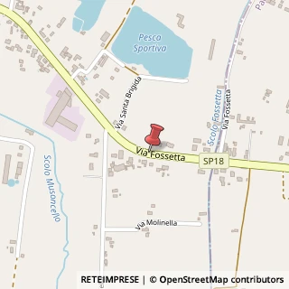 Mappa Via Fossetta, 3, 31023 Resana, Treviso (Veneto)