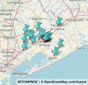 Mappa Via Padova, 30027 San Donà di Piave VE, Italia (7.91706)