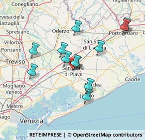 Mappa Via Padova, 30027 San Donà di Piave VE, Italia (13.00833)