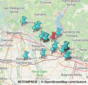 Mappa Via Adro, 25031 Capriolo BS, Italia (11.70632)