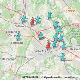 Mappa Piazzale G. D'Annunzio, 21052 Busto Arsizio VA, Italia (3.89929)
