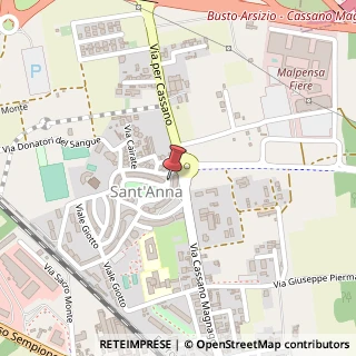 Mappa Piazzale G. D'Annunzio, 8, 21052 Busto Arsizio, Varese (Lombardia)