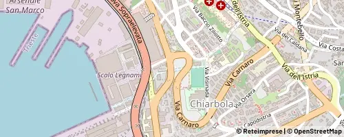 Mappa Trieste