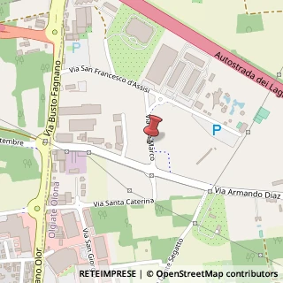 Mappa Via San Marco, 9, 21057 Olgiate Olona, Varese (Lombardia)