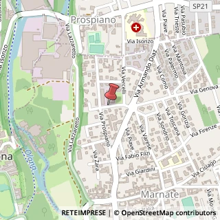 Mappa Via Antonio Gramsci, 98, 21050 Marnate, Varese (Lombardia)